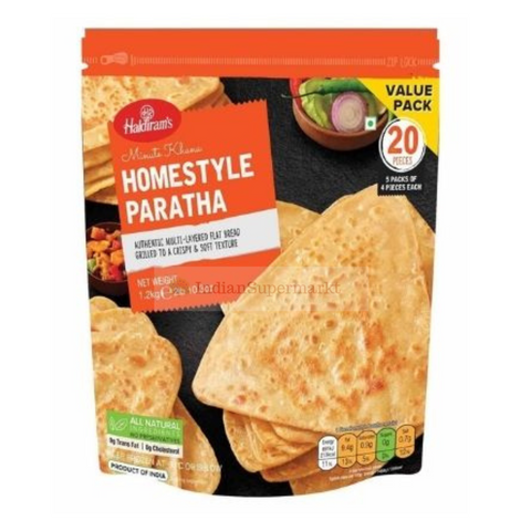 Haldiram Frozen Homestyle Paratha - indiansupermarkt