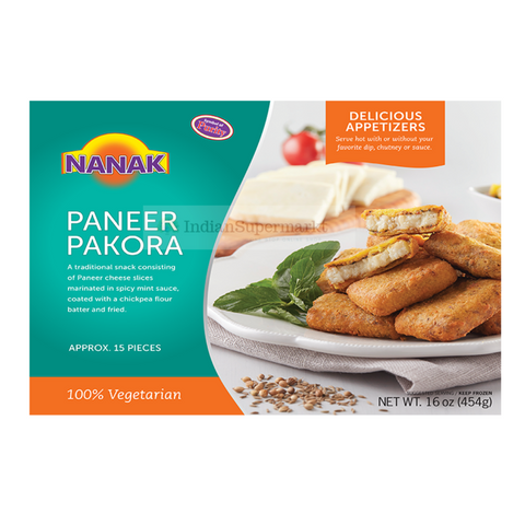Nanak Frozen Paneer Pakora - indiansupermarkt
