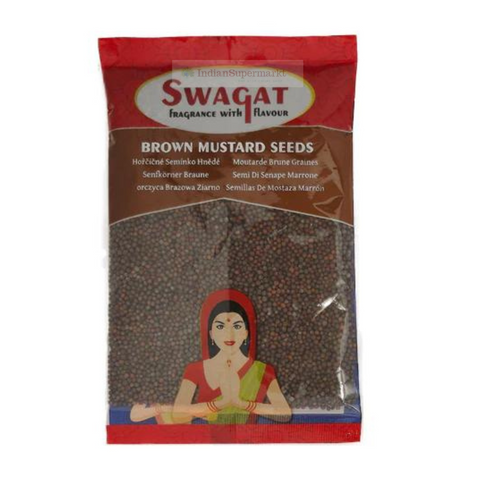 Swagat Mustard Seed Black 100gm - indiansupermarkt