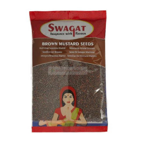 Swagat Mustard Seed Brown 100gm - indiansupermarkt