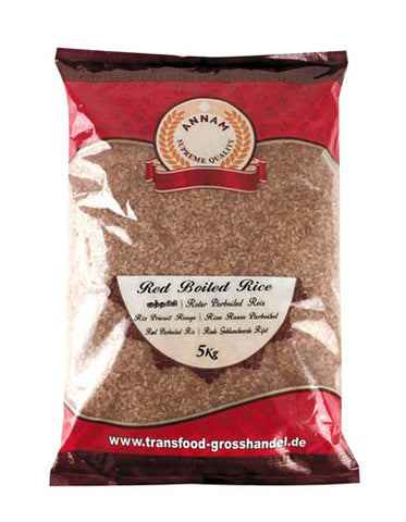 Annam red boiled rice or matta Rice - indiansupermarkt