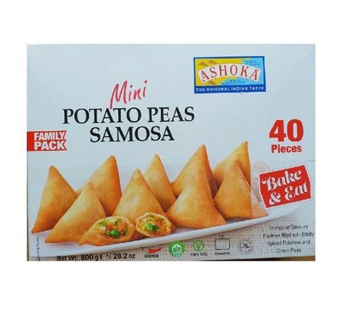 Ashoka Mini 40 aloo matar samosa - indiansupermarkt 