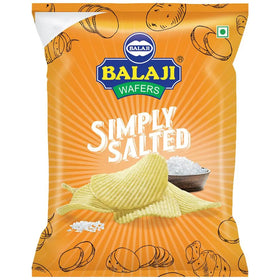 Balaji Simply Salted Crinkle Chips 150gm