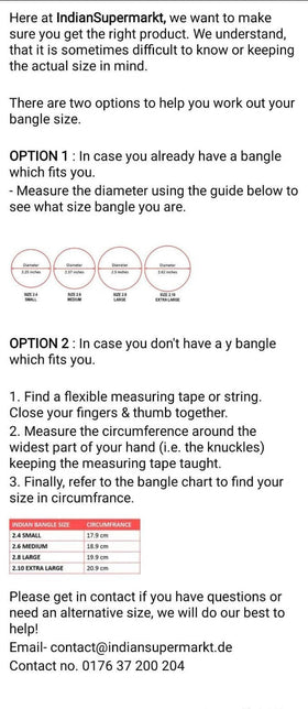 Fancy  Glass Bangles Orange  - 6pc