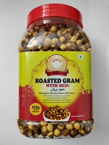 Annam roasted chana with skin in jar - indiansupermarkt