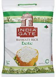 India Gate Excotic Basmati Rice Exotic 5kg - indiansupermarkt