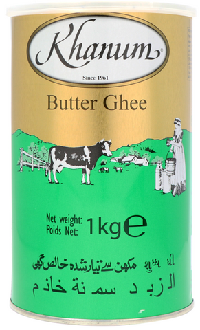 Khannum Butter Ghee 1 kg - Indiansupermarkt