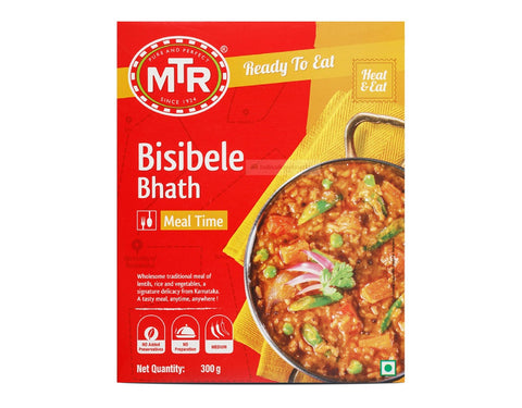Mtr Bidibele Bhath Reaty to eat - indiansupermarkt