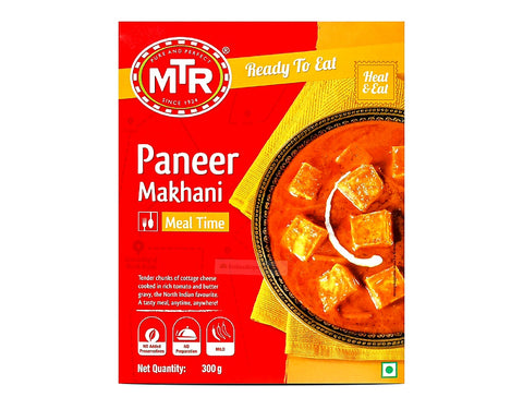 Mtr paneer makhani ready to eat - indiansupermarkt