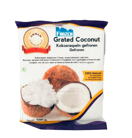 Annam frozen grated  coconut - indiansupermarkt