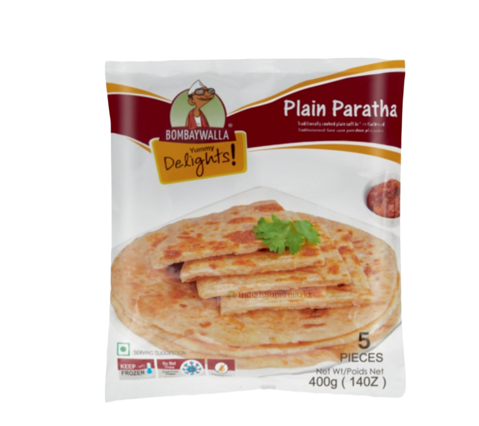 Bombaywala Frozen Plain Paratha - indiansupermarkt