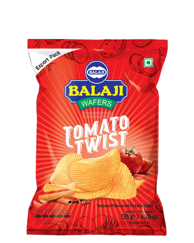 Balaji Tomato Twist Potato chips - indiansupermarkt