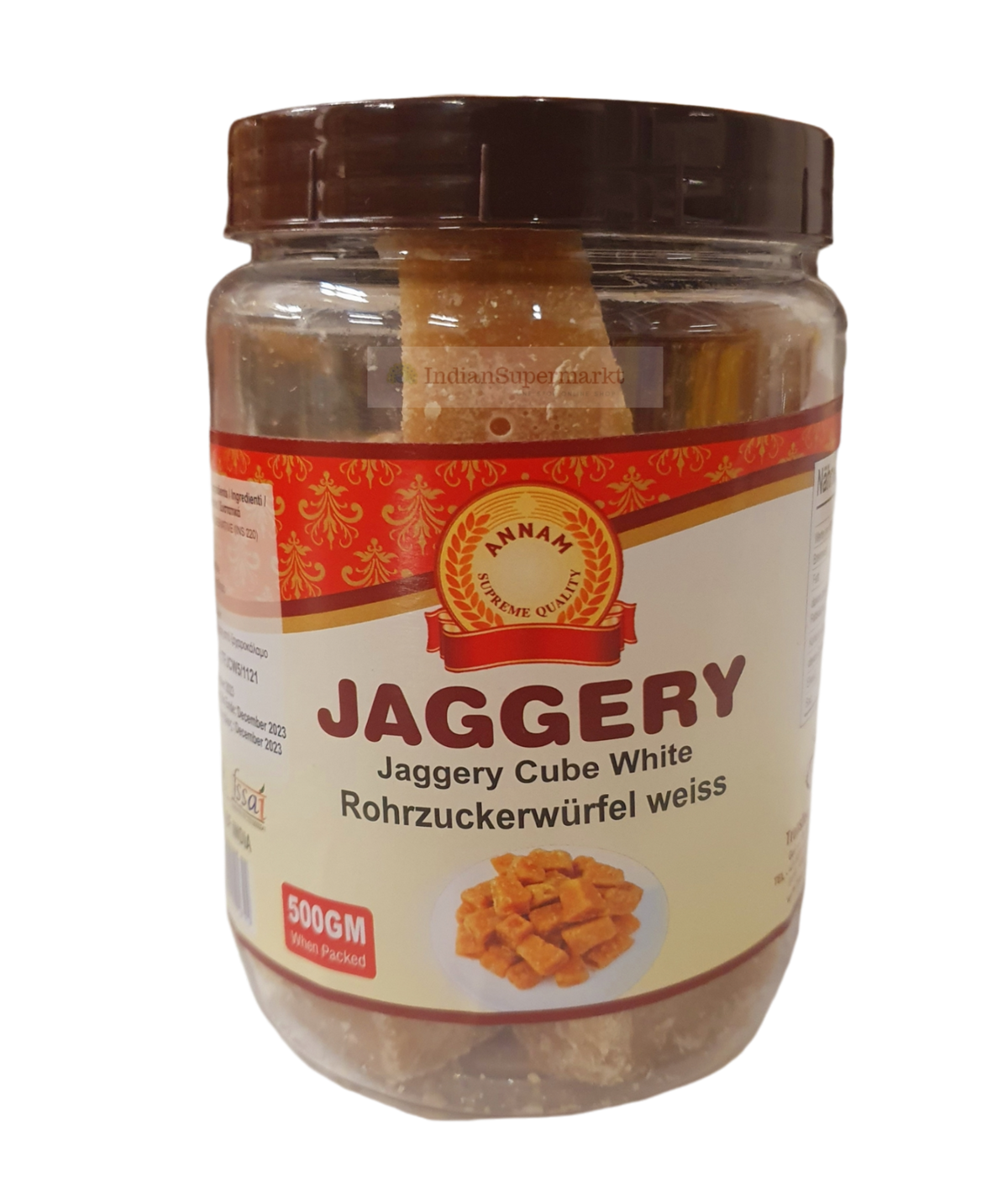 Annam jaggery cube white - indiansupermarkt