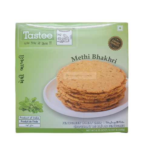 Tastee Methi Biscuit Bhakhri - indiansupermarkt