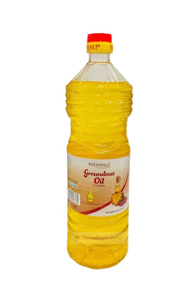 Patanjali Peanut oil Groundnut oil 1lt - indiansupermarkt