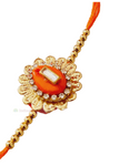 Kunden Orange thread Rakhi - indiansupermarkt