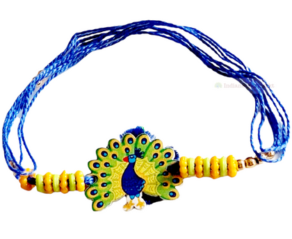 Peacock Rakhi -  indiansupermarkt