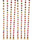 Toran Door Hanging Pompons and Bells - indiansupermarkt
