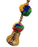 Toran with pompoms - indiansupermarkt