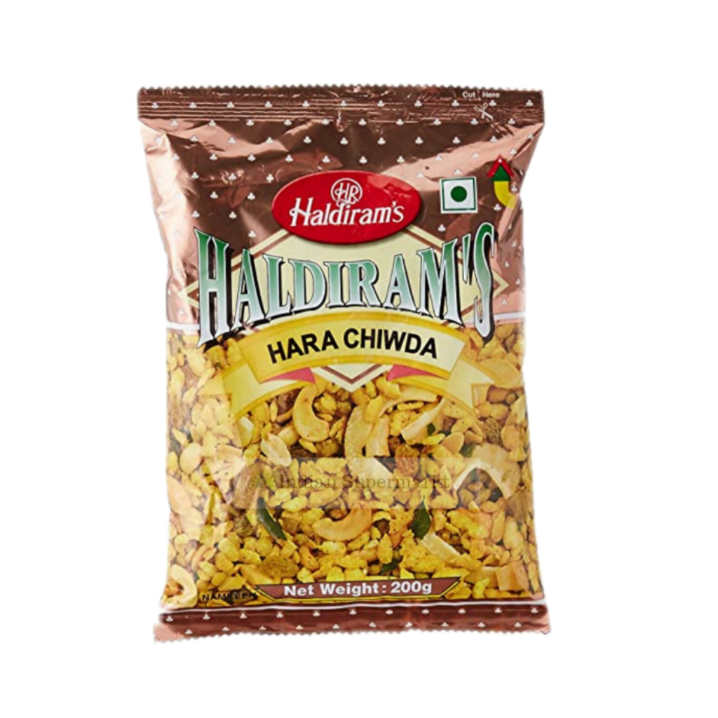 Haldiram Hara Chiwda - Indiansupermarkt