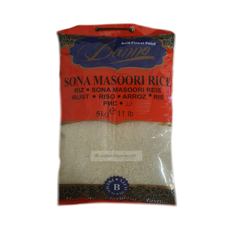 Banno Sona Masoori - Indiansupermarkt
