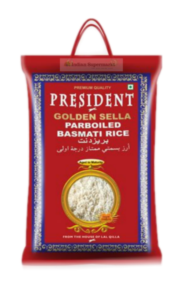 President Golden Sella Rice - indiansupermarkt