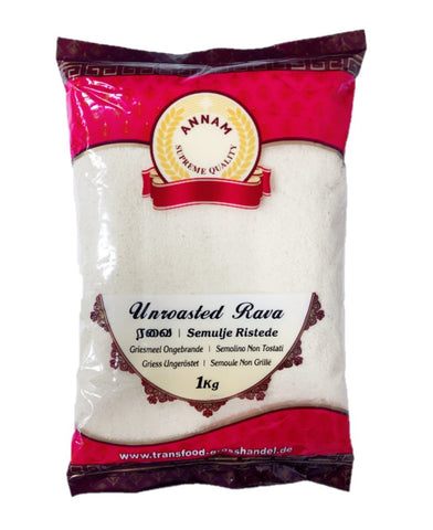 Annam unroasted Rava  1kg - Indiansupermarkt