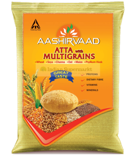 Aashirvaad Multigrain Atta (Export Pack) 5kg - IndianSupermarkt