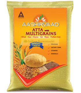 Aashirvaad Multigrain Atta (Export Pack) 5kg - IndianSupermarkt