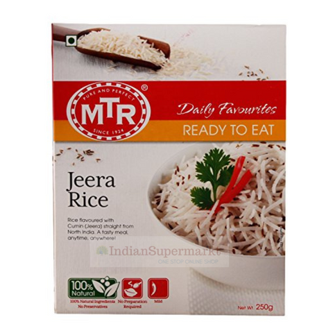 MTR Jeera Rice Ready to Eat 250gm - indiansupermarkt