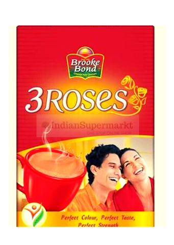 Red Lebel 3 Roses Loose Leaf Black Tea 500gm - indiansupermarkt