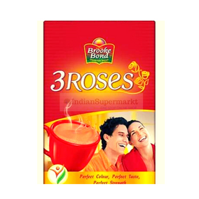 Red Lebel 3 Roses Loose Leaf Black Tea 500gm - indiansupermarkt