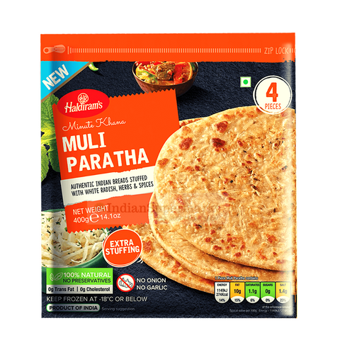 Haldiram Frozen Muli Paratha - indiansupermarkt