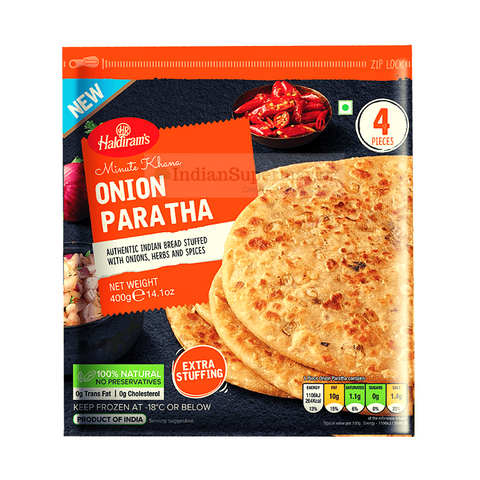 Haldiram Frozen Onion Paratha (Delivery in Berlin) - indiansupermarkt