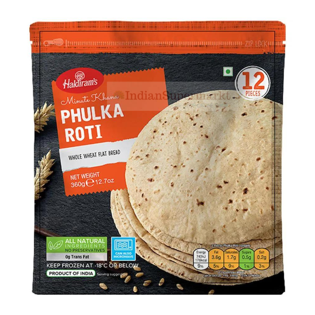 Haldiram Frozen Phulka Roti (Delivery in Berlin) – IndianSupermarkt