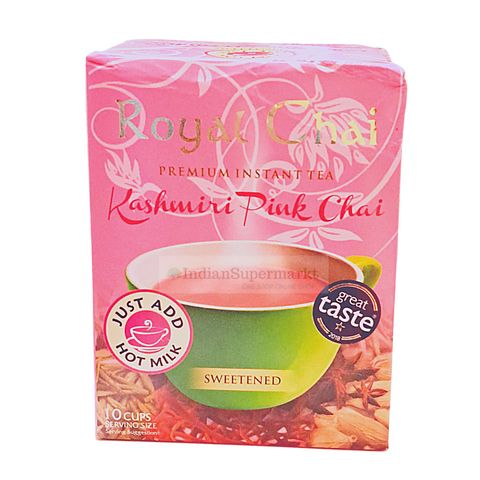 Royal Instant Chai Kashmiri Pink Sweet  - indiansupermarkt
