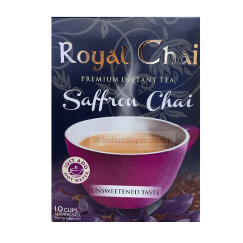 Royal Instant Chai Saffron Unsweetened - indiansupermarkt