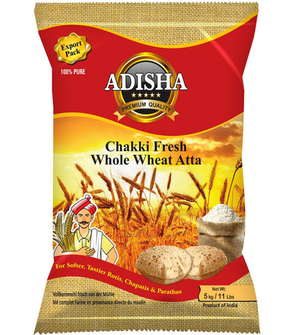 Adisha Whole Wheat Atta - Indiansupermarkt