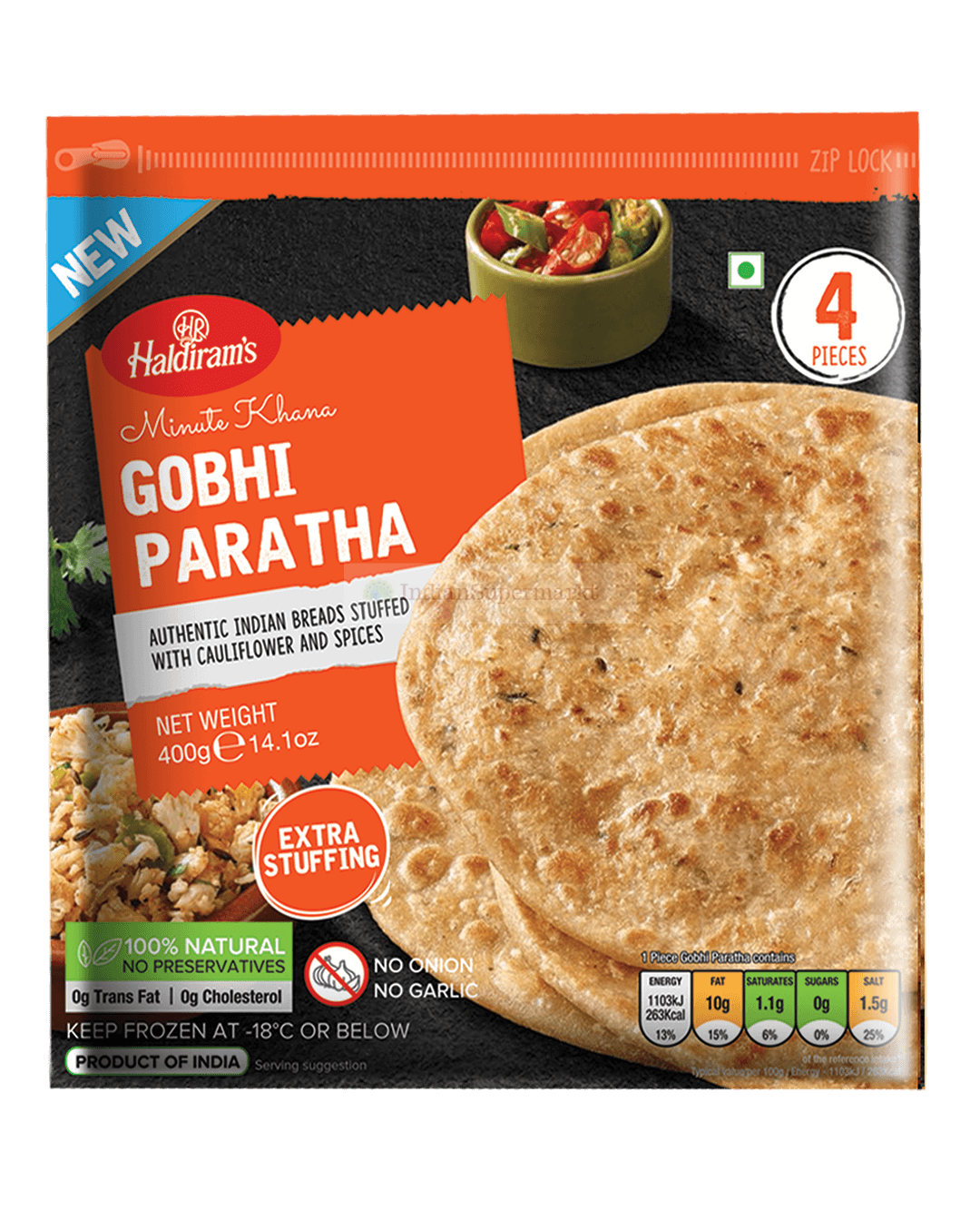 Haldiram gobi paratha - indiansupermarkt