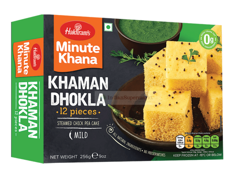 Haldiram frozen Khaman Dhokla - indiansupermarkt