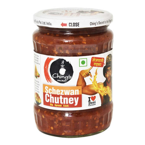 Chings schezwan sauce , schezwan chutney 1kg  - indiansupermarkt
