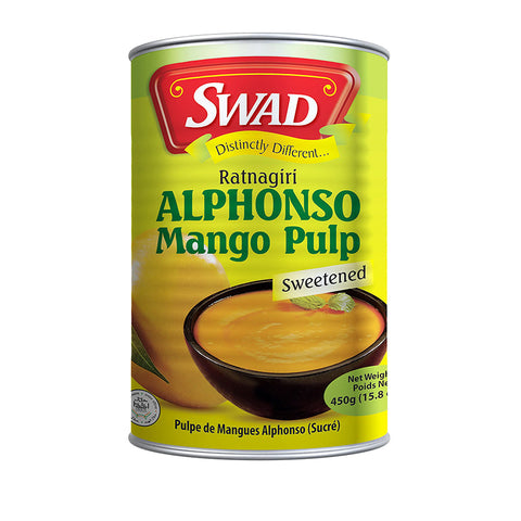 Swad ratnagiri alphonso mango pulp , alphanso aam - indiansupermarkt
